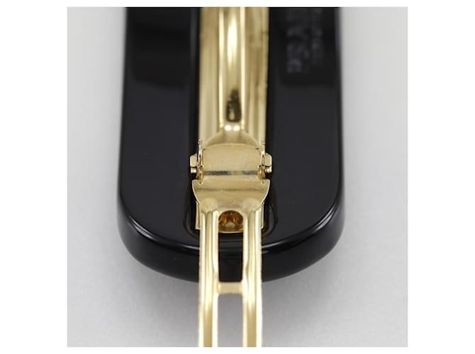 Fermaglio Bijou Logo PRADA Prada Nero - vista 6