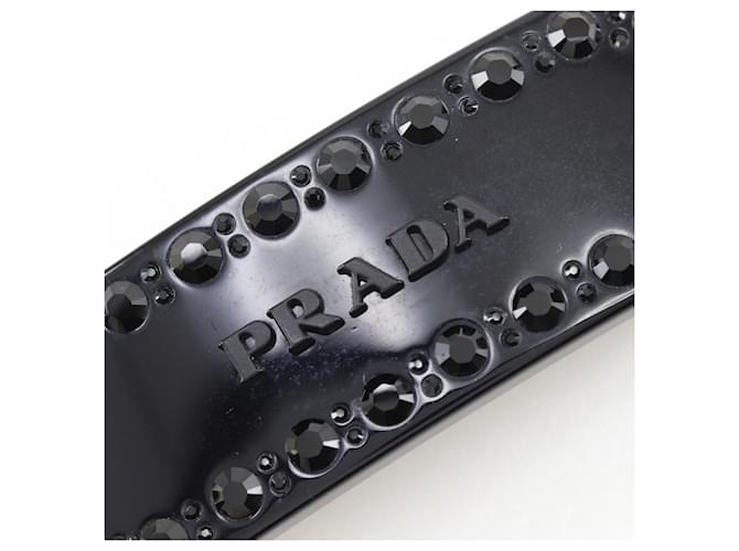 Fermaglio Bijou Logo PRADA Prada Nero - vista 9