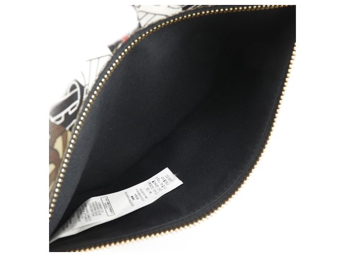 Marsupio Burberry TB Monogram Stripe E Canvas Marrone - vista 6