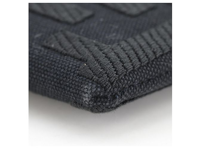 Fendi Medium Flat Pouch Black - view 5