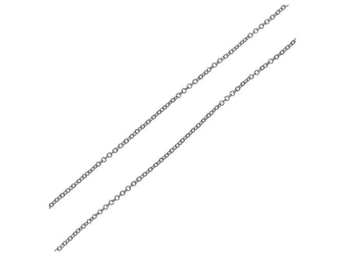 Collana Open Atlas di Tiffany & Co. in oro bianco 18K con diamante D'oro - vista 5