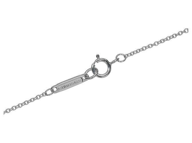 Collana Open Atlas di Tiffany & Co. in oro bianco 18K con diamante D'oro - vista 6