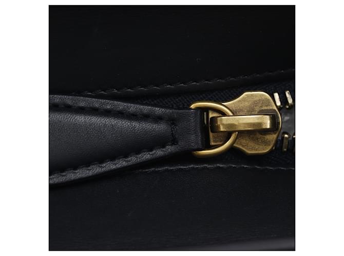 Céline Borsa Celine Luggage Micro Shopper Nero Blu - vista 15