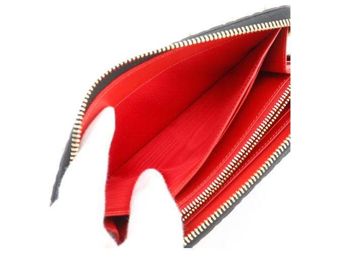 Cartera larga Christian Louboutin Panettone Spike Studs Negro - vista 5