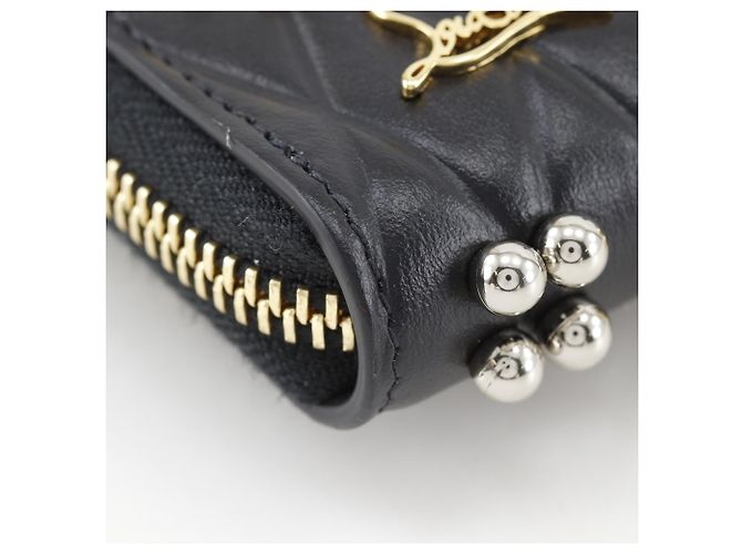 Cartera larga Christian Louboutin Panettone Spike Studs Negro - vista 9