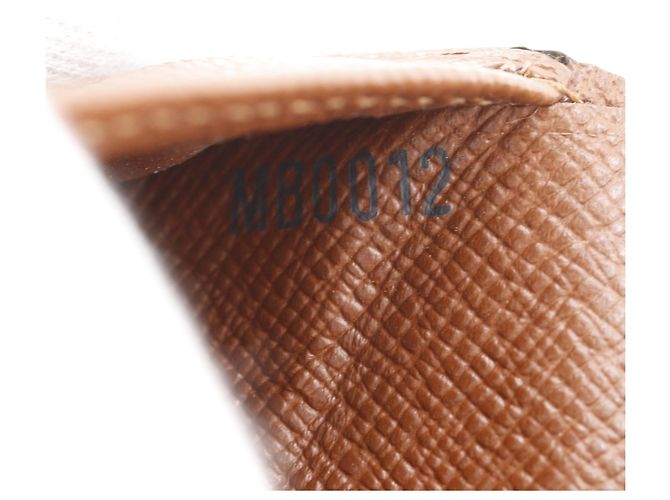 Cartera tríptico Louis Vuitton en lona Monogram marrón Castaño - vista 18
