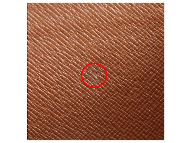 Cartera tríptico Louis Vuitton en lona Monogram marrón Castaño - vista 9