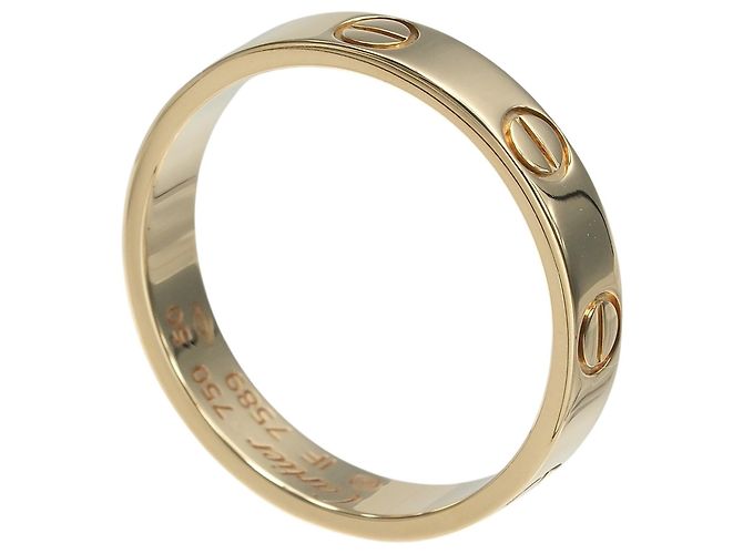 Cartier Love Small Band Ring Golden - view 3