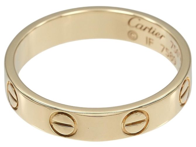 Cartier Love Small Band Ring Golden - view 7