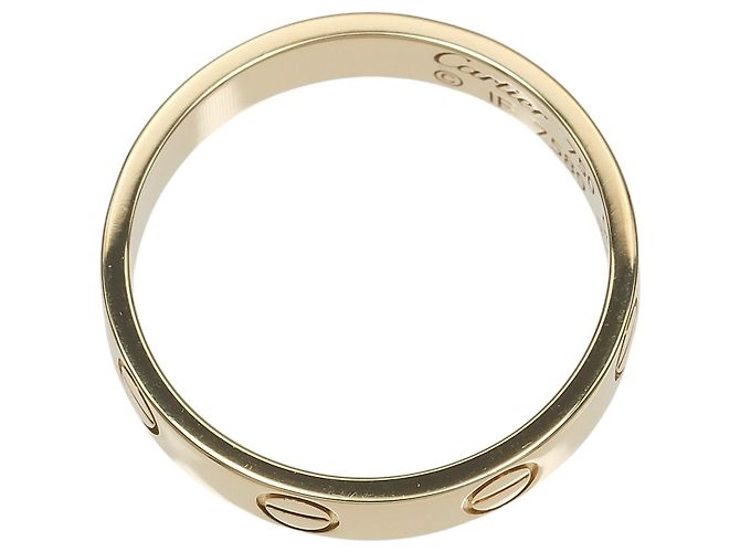 Cartier Love Small Band Ring Golden - view 8
