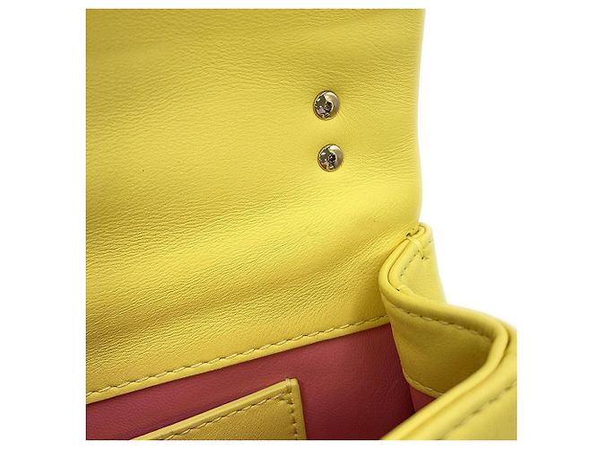 Bulgari Mini borsa a tracolla Bvlgari Serpenti Cabochon Giallo - vista 11