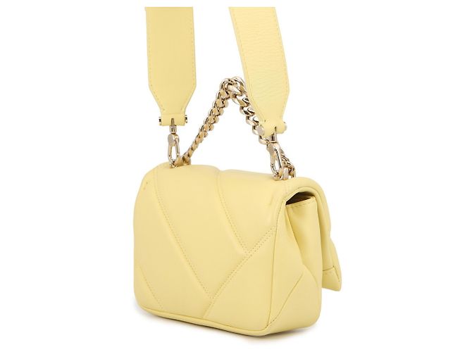 Bulgari Mini borsa a tracolla Bvlgari Serpenti Cabochon Giallo - vista 2