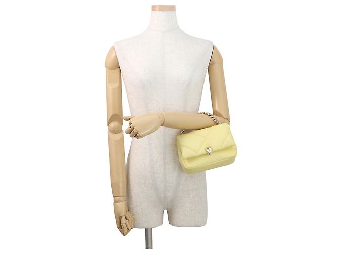 Bulgari Mini borsa a tracolla Bvlgari Serpenti Cabochon Giallo - vista 5