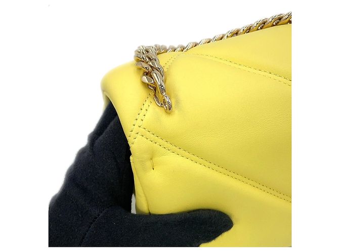 Bulgari Mini borsa a tracolla Bvlgari Serpenti Cabochon Giallo - vista 9