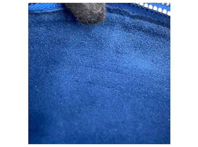 Borsa Louis Vuitton LV Escale Pochette Double Zip Blu - vista 11