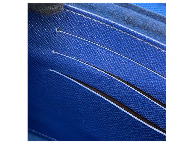 Borsa Louis Vuitton LV Escale Pochette Double Zip Blu - vista 13