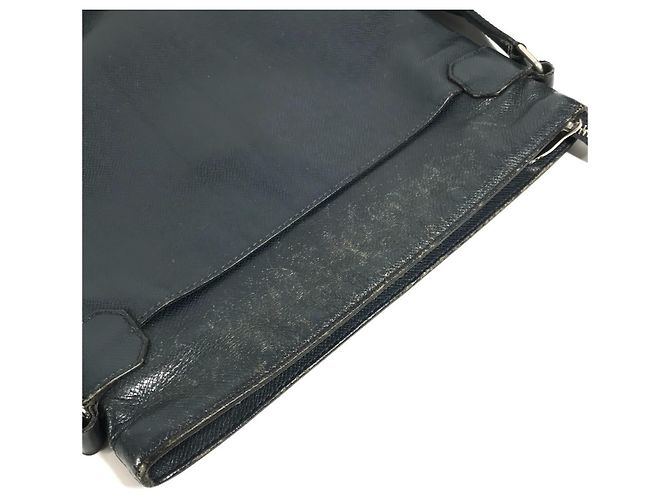 Borsa Louis Vuitton Taiga Sasha Blu navy - vista 11