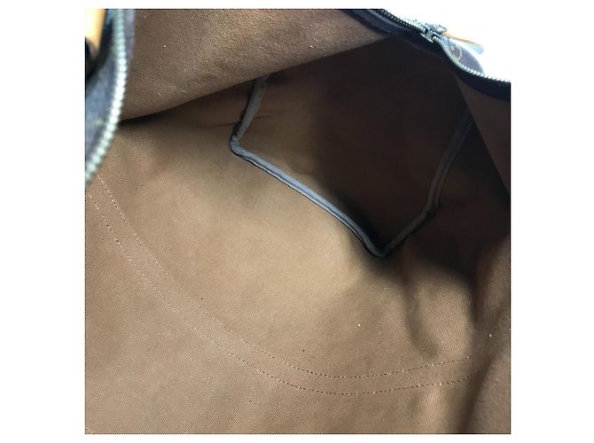 Borsa da viaggio Louis Vuitton Monogram Keepall 50 Marrone - vista 14