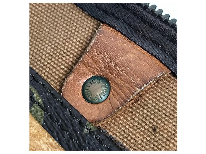 Borsa da viaggio Louis Vuitton Monogram Keepall 50 Marrone - vista 16