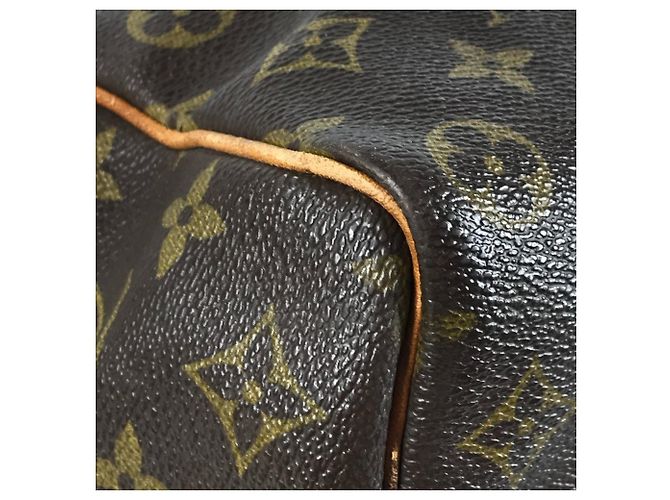 Borsa da viaggio Louis Vuitton Monogram Keepall 50 Marrone - vista 9