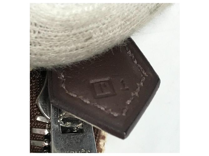 Hermès HERMES Borsa Ybou GM Borsa a mano, Tote Bag Marrone Beige - vista 10