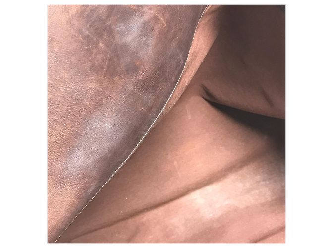 Hermès HERMES Borsa Ybou GM Borsa a mano, Tote Bag Marrone Beige - vista 12