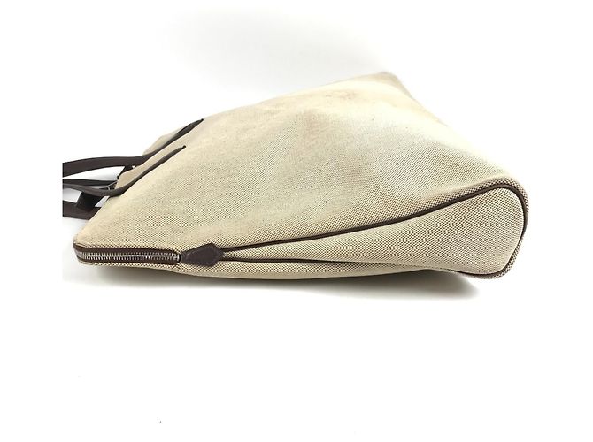Hermès HERMES Borsa Ybou GM Borsa a mano, Tote Bag Marrone Beige - vista 4
