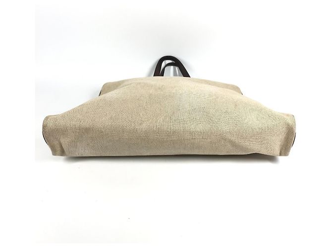 Hermès HERMES Borsa Ybou GM Borsa a mano, Tote Bag Marrone Beige - vista 5