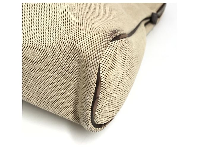 Hermès HERMES Borsa Ybou GM Borsa a mano, Tote Bag Marrone Beige - vista 6