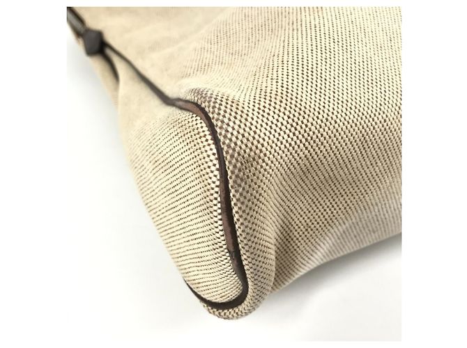 Hermès HERMES Borsa Ybou GM Borsa a mano, Tote Bag Marrone Beige - vista 7