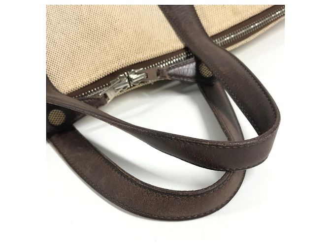 Hermès HERMES Borsa Ybou GM Borsa a mano, Tote Bag Marrone Beige - vista 8