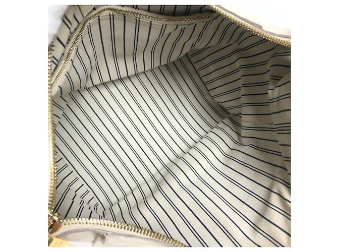 Borsa Tote Louis Vuitton Monogram Empreinte Lumineuse PM Bianco - vista 14