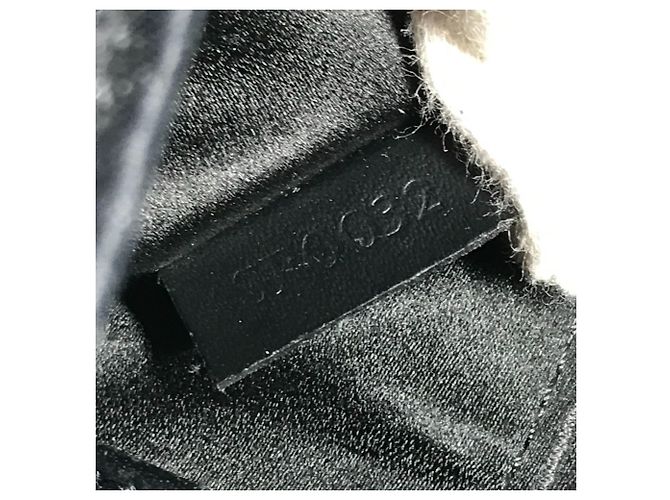 Borsa a tracolla in raso Monogram Louis Vuitton Nero - vista 12