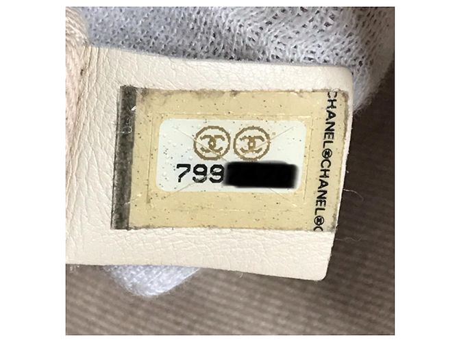 Borsa Tote/Borsa a Spalla CHANEL Camellia Logo Bianco Beige - vista 15