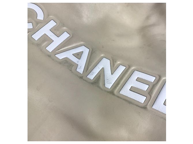 Borsa Tote/Borsa a Spalla CHANEL Camellia Logo Bianco Beige - vista 18