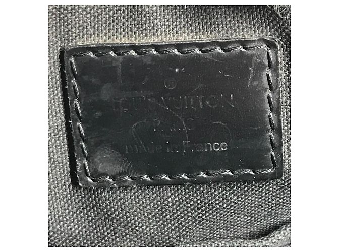 Borsa Port Document Jour Louis Vuitton Damier Graphite Nero - vista 14