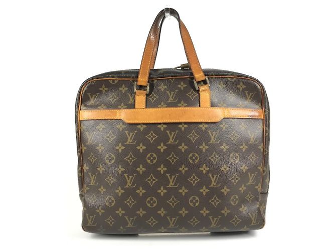 Sac cabas Louis Vuitton Monogram Marron - vue 2