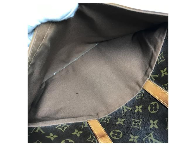 Sac cabas Louis Vuitton Monogram Marron - vue 8