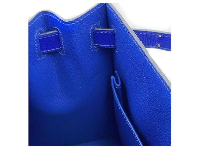 Hermès Bolsa Hermes Kelly 28 em Blue Electric Azul - vista 10