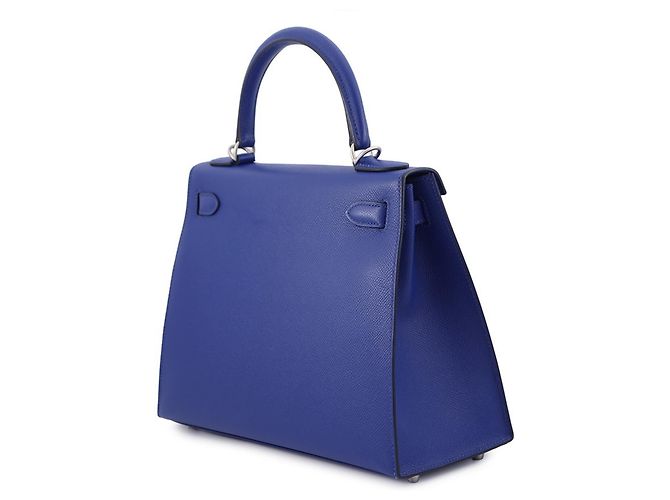 Hermès Bolsa Hermes Kelly 28 em Blue Electric Azul - vista 2