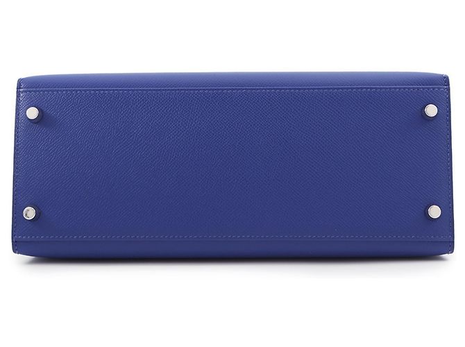Hermès Bolsa Hermes Kelly 28 em Blue Electric Azul - vista 3
