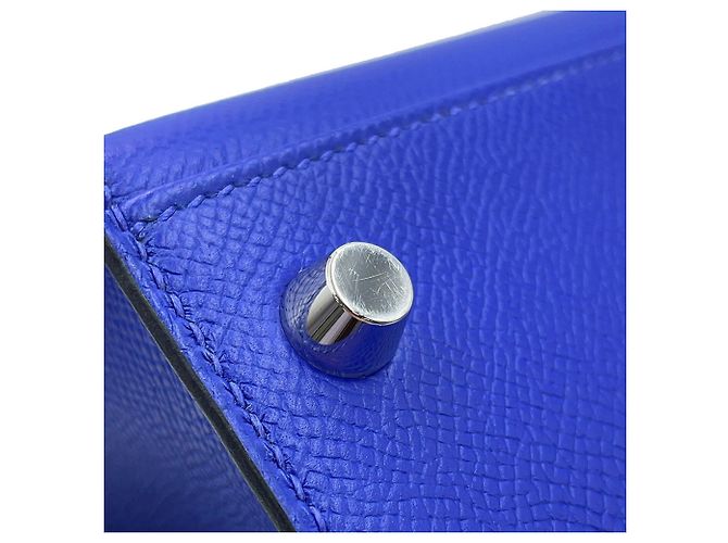 Hermès Bolsa Hermes Kelly 28 em Blue Electric Azul - vista 7