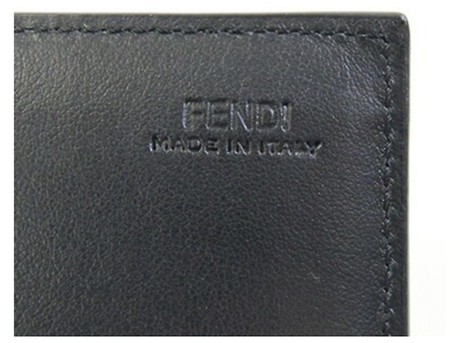 Fendi Bi-fold Long Wallet Schwarz - Ansicht 5