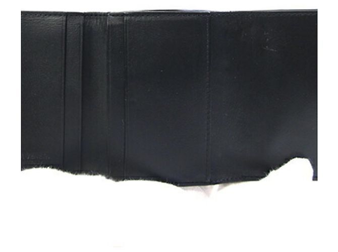 Bottega Veneta Intrecciato Tri-Fold Wallet Schwarz - Ansicht 4