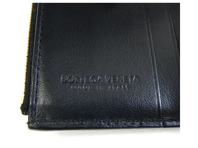 Bottega Veneta Intrecciato Tri-Fold Wallet Schwarz - Ansicht 5