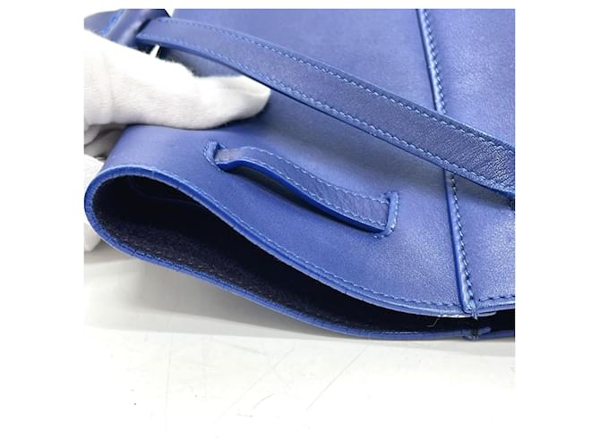 Céline Borsa Cabas Phantom con Nappina Celine Blu - vista 13