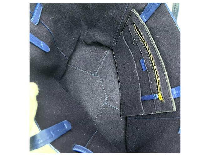 Céline Borsa Cabas Phantom con Nappina Celine Blu - vista 16