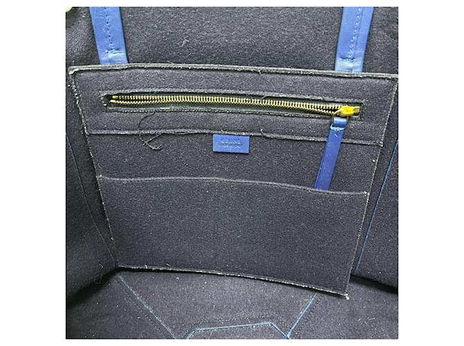 Céline Borsa Cabas Phantom con Nappina Celine Blu - vista 17