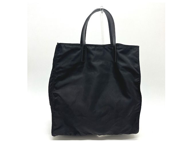 Borsa Tote Prada VA905A Logo Car Motif Nero - vista 2