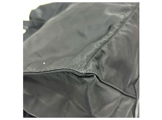 Borsa Tote Prada VA905A Logo Car Motif Nero - vista 6